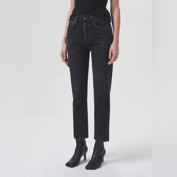 RILEY HIGH RISE STRAIGHT CROP (STRETCH) size 25 - Picture 2 of 10